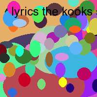 lyrics the kooks she moves